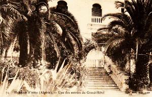 Hammam-R'Hira - Grand Hotel - Une Entree - 1925